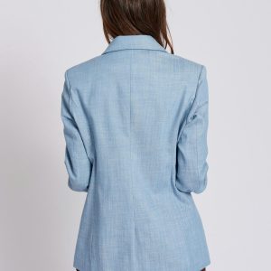 jacket celeste maison cherie