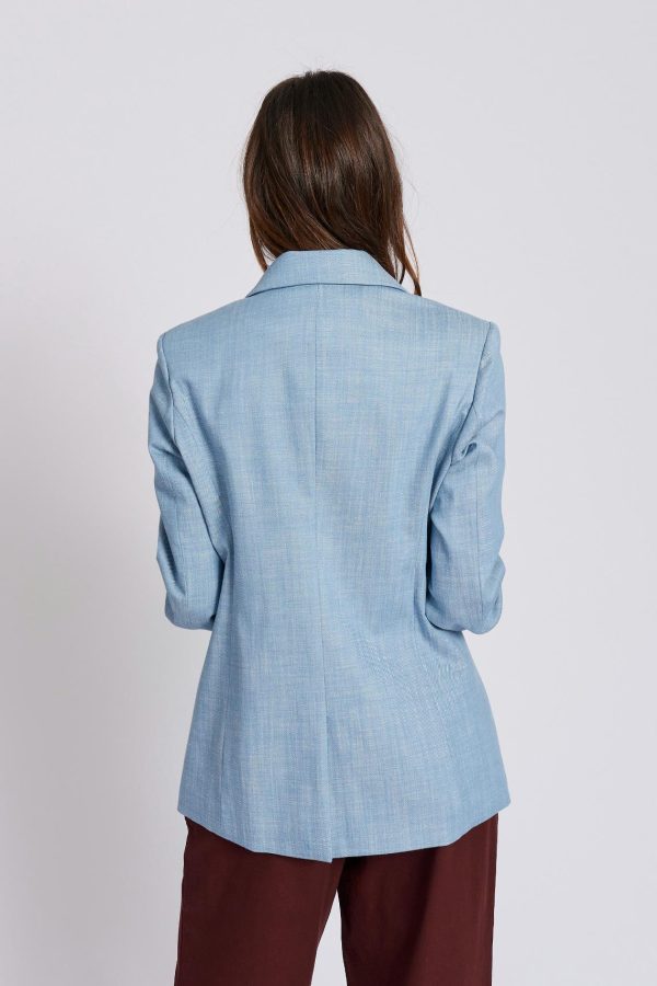 jacket celeste maison cherie