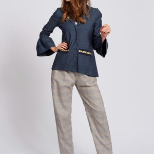 trousers frenzino tartan maison cherie