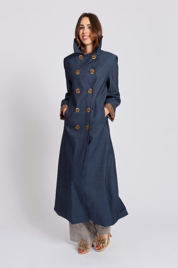 overcoat maltese maison cherie