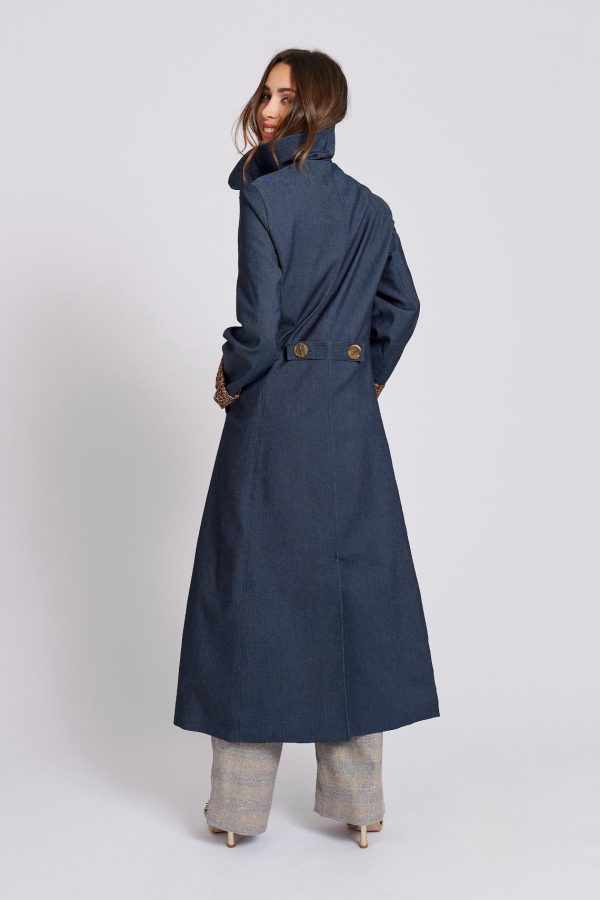 overcoat maltese maison cherie