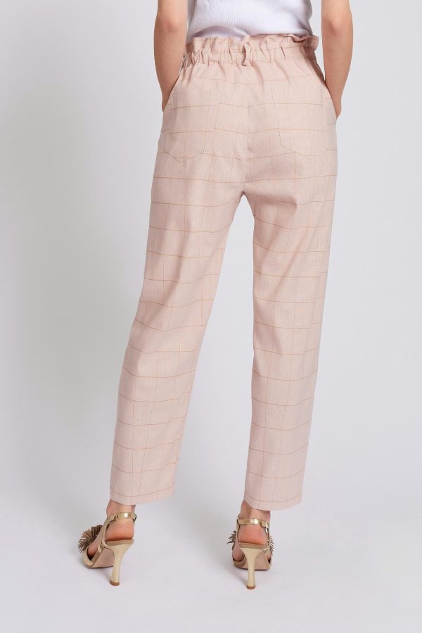 Frenzino checked trousers maison cherie