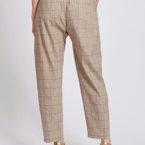 Frenzino checked trousers maison cherie