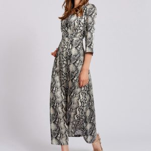 Python pattern Can Cun dress maison cherie