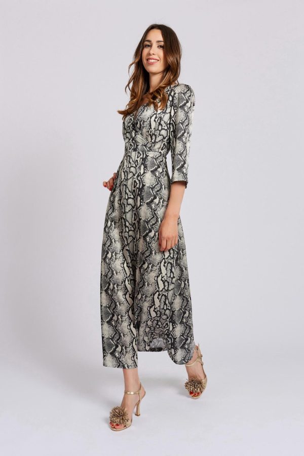 Python pattern Can Cun dress maison cherie