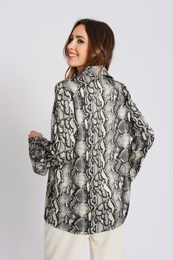 Python pattern Syracuse shirt  maison cherie