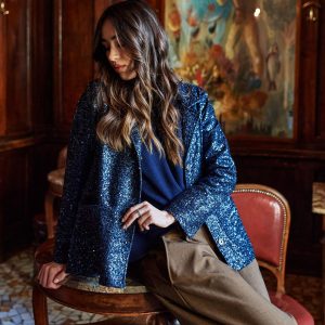 Pantalone Rossella microquadro maison cherie