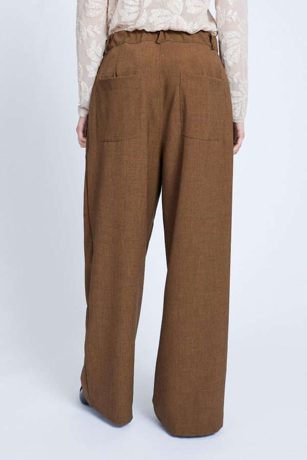 Pantalone Rossella microquadro maison cherie